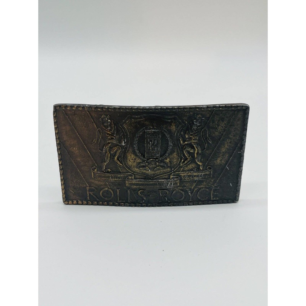 Vintage Rolls Royce Belt Buckle